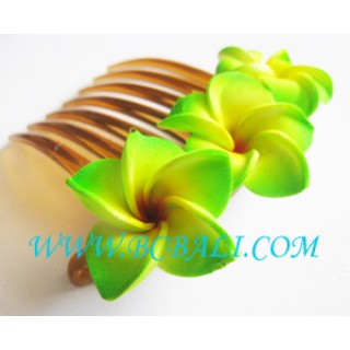 Women Hair Comb Floral